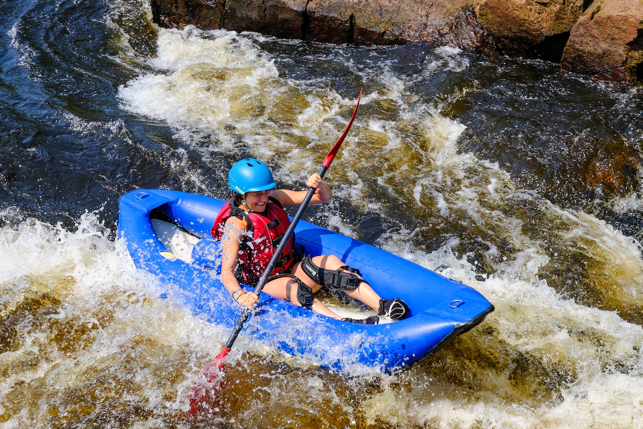 Rafting sur la rivière des Outaouais pour les résidents du Pontiac