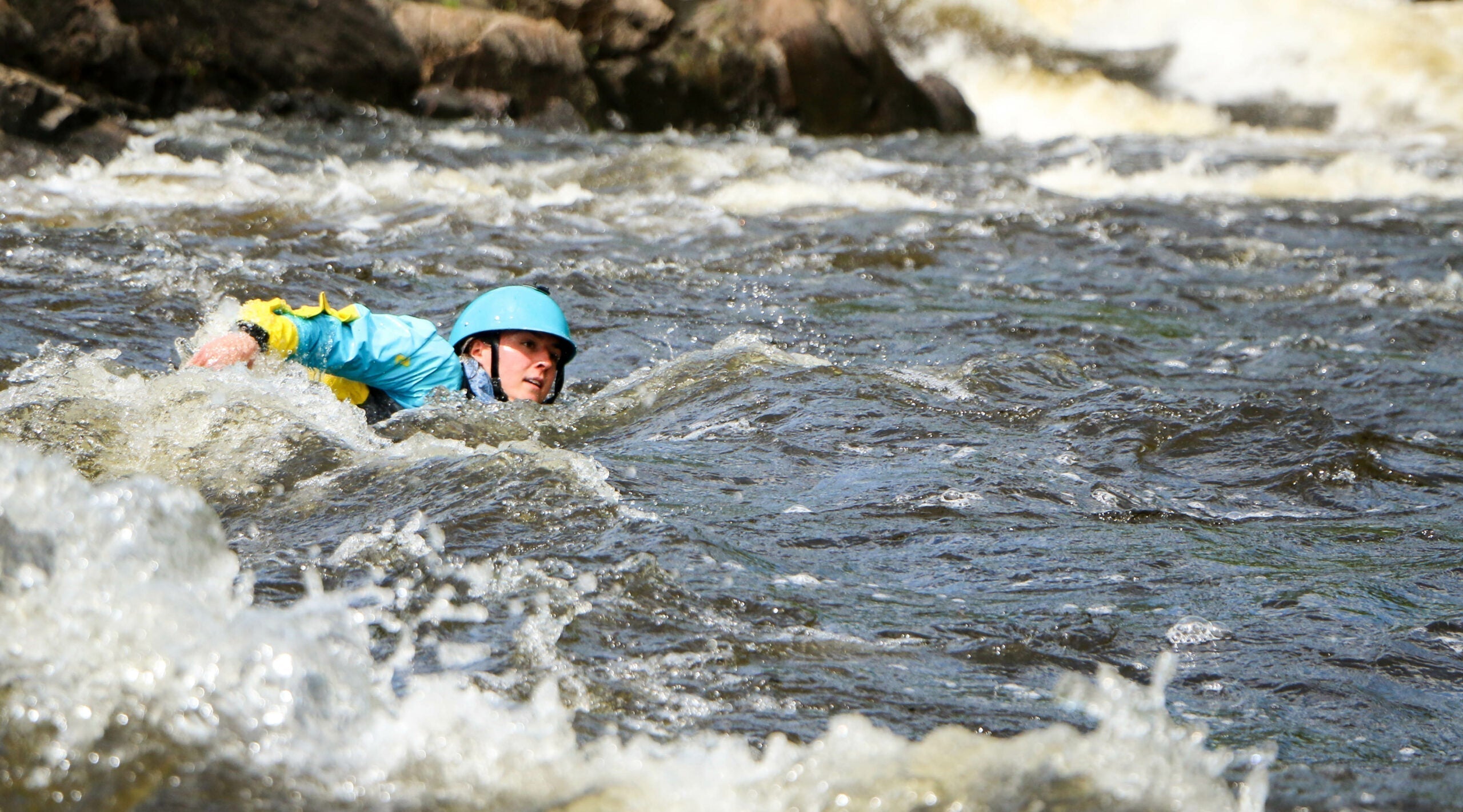 Swimming in whitewater and swiftwater How to