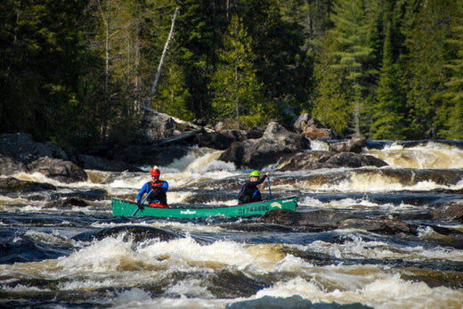 how to do back ferries in the river canoe on the whitewater