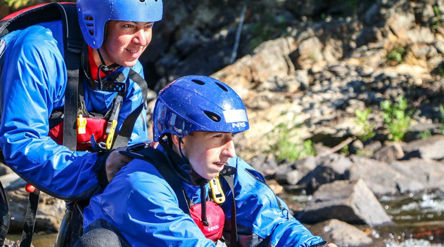 Experiential education on rivers    experiential education whitewater program