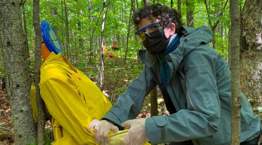 WFR course with COVID procedures COVID Procedures and precautions on Wilderness first responder course