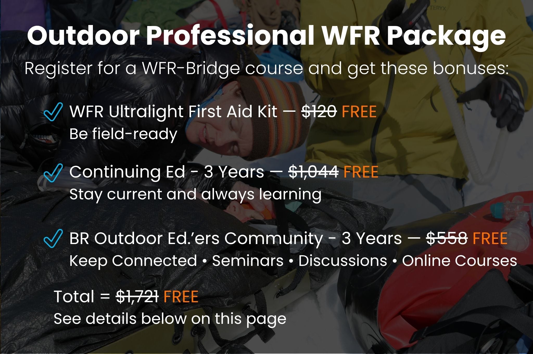 Pont des premiers intervenants en milieu sauvage (Région d'Ottawa, Ontario-Cantley, QC)