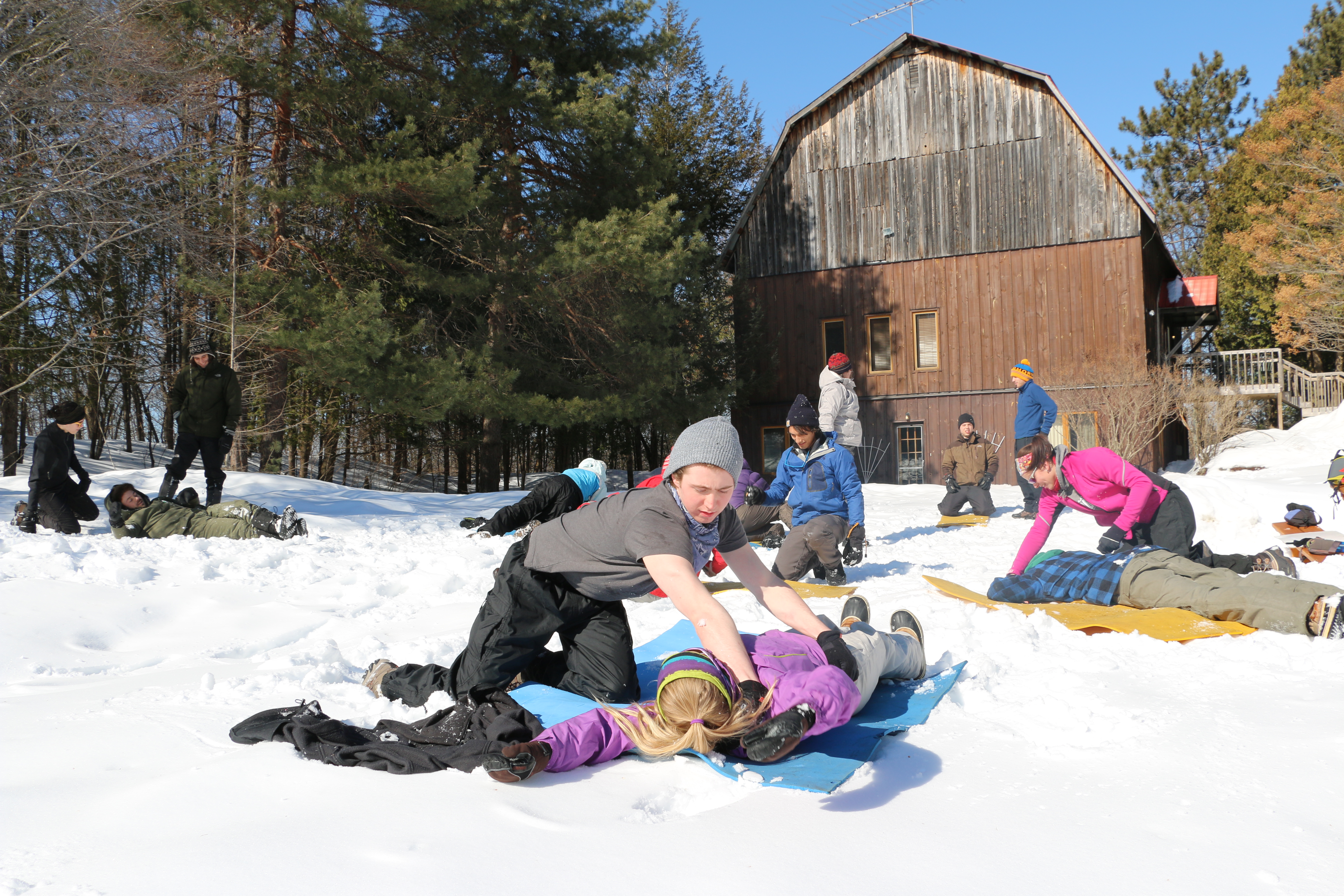 Wilderness First aid course with WMA