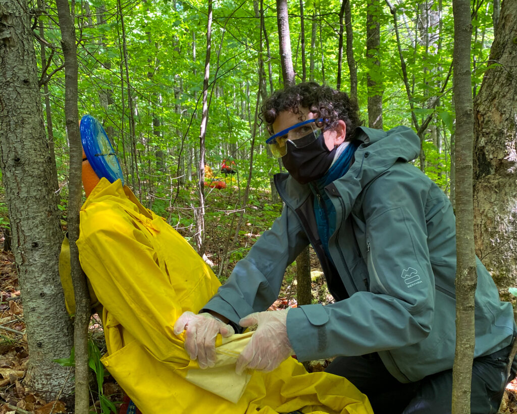 COVID Procedures and precautions on Wilderness first responder course