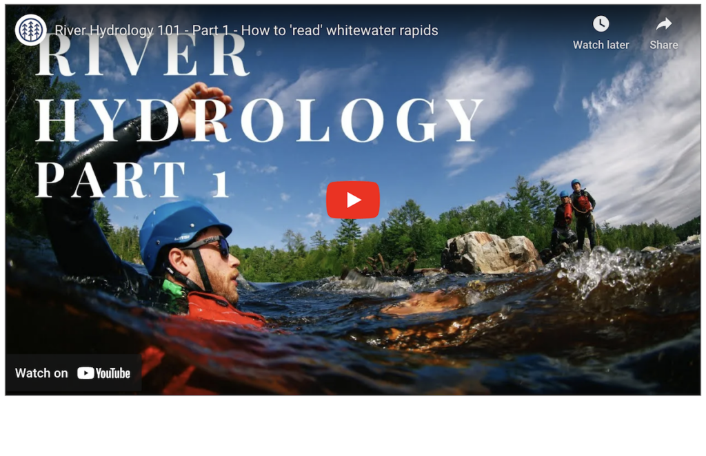 Hydrology — how to read the river